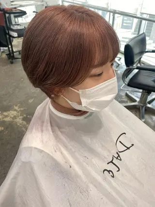 ショート カラー 💗💗韓国レイヤー yu-ki💗💗のヘアスタイル