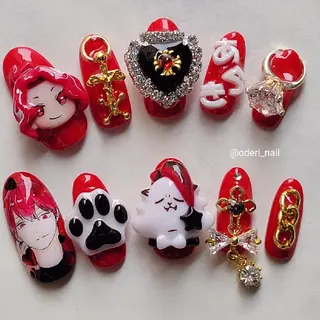 ネイル おで@ oderi_nailのネイルデザイン