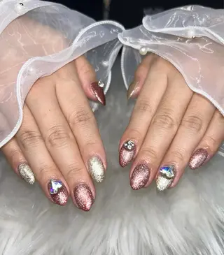 ネイル 銀河_ Chan nailsのネイルデザイン