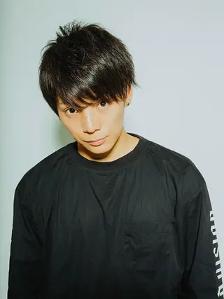 ミディアム カラー ヘアアレンジ メンズ 【公式】amble luxe池袋東口🩷のヘアスタイル