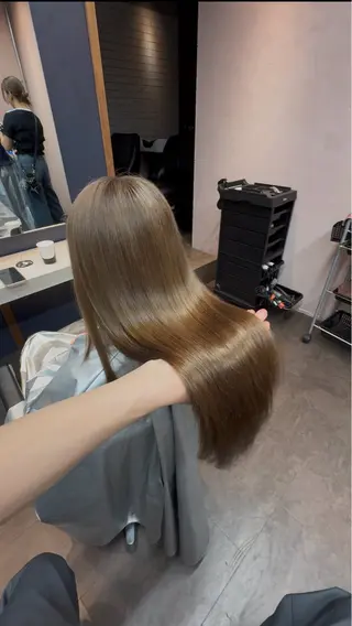 ロング カラー Lafith hair goat大和八木店所属・韓国ヘア/髪質改善 /大和八木/内丸のヘアスタイル