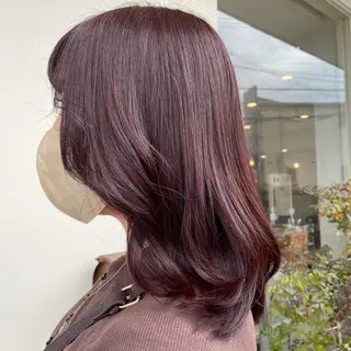 ロング 上田 早恵のヘアスタイル