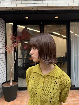 ミディアム Koya ショート/ボブのヘアスタイル