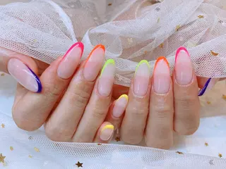 ネイル 長さだし専門店 M2　rikaのネイルデザイン