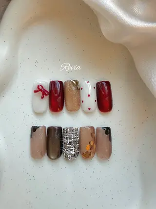 ネイル revia所属・ERI Nailistのネイルデザイン