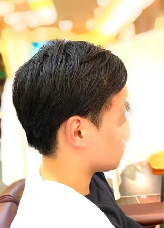 ミディアム メンズ 田中 美穂のヘアスタイル