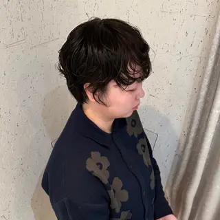 ショート カラー パーマ mai / linoah˚✧のヘアスタイル