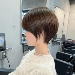 ショート カラー パーマ ショートボブ縮毛矯正 髪質改善のプロ山道潤のヘアスタイル