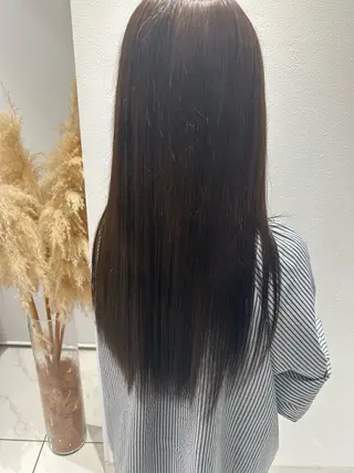 ロング 長田 有加のヘアスタイル