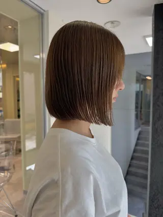 ショート カラー KOHNO/ブリーチ なし/透明感カラーのヘアスタイル