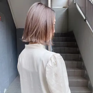 ミディアム ボブ/レイヤー 🌟梅田盛一🌟のヘアスタイル