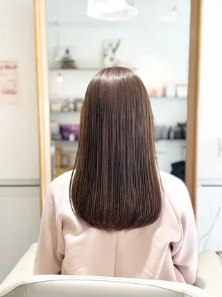 ロング カラー 山内 瑞穂のヘアスタイル