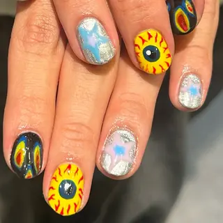 ネイル 個性派ネイル シノのネイルデザイン