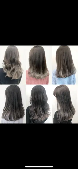 ロング カラー 無料カットモデル募集 スタイリスト石井大夢のヘアスタイル