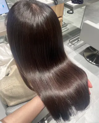 セミロング 🎀縮毛矯正/ボブ /渋谷/MIKI🎀のヘアスタイル