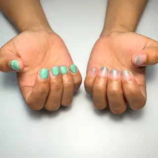 ネイル 自爪育成ネイリスト✨ Mokaのネイルデザイン