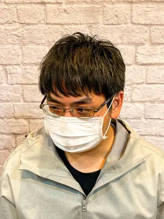 ショート メンズ お客様満足度NO.1 小林真弥のヘアスタイル