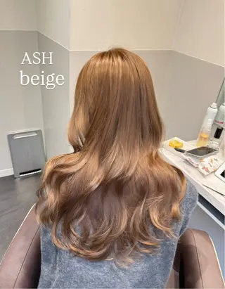 セミロング カラー 🚩東京↔︎長野/ 青木亮太のヘアスタイル