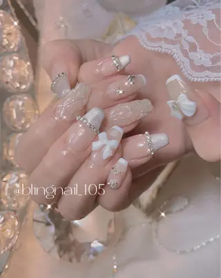 ネイル 23時まで❤︎韓国、 ワンホンネイルのネイルデザイン