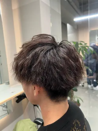 パーマ メンズ 立川/過去1の毛流れ パーマ/しゅーとのヘアスタイル