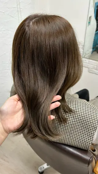 カラー ヘアメイクシエル所属・shian🍀 /透明感カラーのヘアスタイル