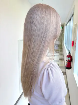 ロング ブリーチ／ 髪質改善／ＲＹＯのヘアスタイル
