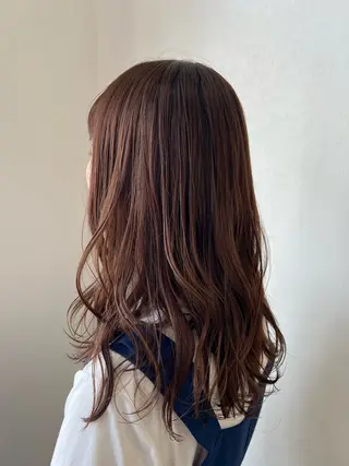 ミディアム カラー 鈴木 拓海のヘアスタイル