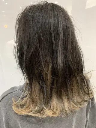 カラー hina☺︎ 髪質改善/ストレートのヘアスタイル