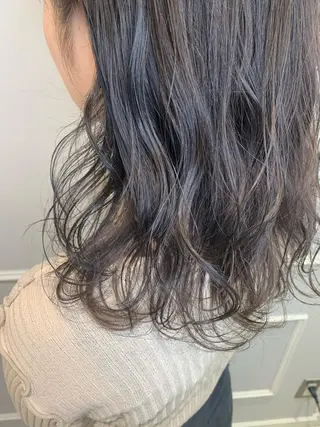 セミロング カラー 🦖鶴岡香純🦖 育休中のヘアスタイル