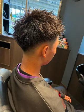 ショート メンズ KINGSMAN TOKYO    BARBERSHOP 2nd所属・メンズカット専門/ 加藤　拓のヘアスタイル