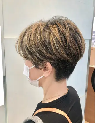 ショート M.SLASH自由が丘所属・【くせ毛/ショート/ ボブ】元太郎のヘアスタイル