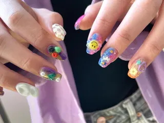 ミディアム m kaori𓃟のネイルデザイン