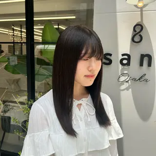 ロング sand大阪梅田所属・くろかわ まいのヘアスタイル