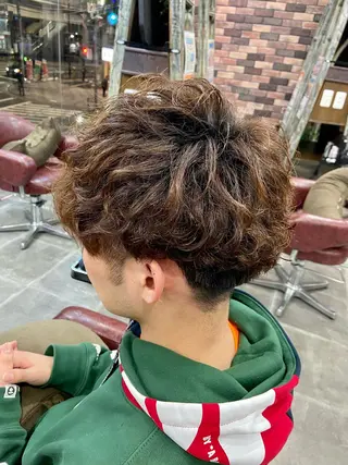 パーマ メンズ 全店売上No.1🏆 ✨深江裕稀のヘアスタイル