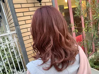 セミロング カラー Kou所属・💜髪質改善美髪💜 星野清光のヘアスタイル