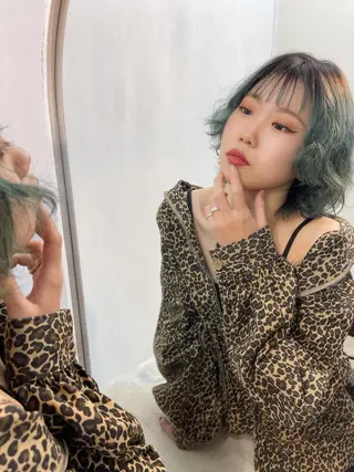 ショート 顔まわりレイヤー/ bob及川亜沙美のヘアスタイル