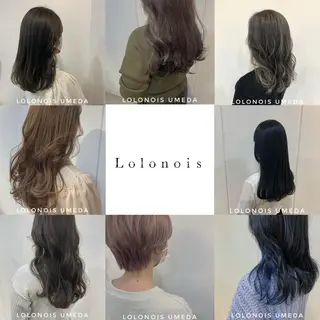 カラー Lolonois梅田 /Okazaki:)のヘアスタイル