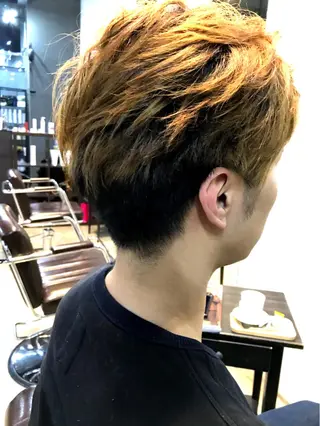 カラー メンズ 小林 拓也のヘアスタイル