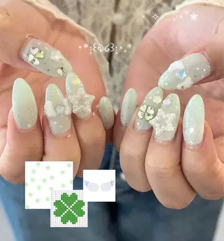 ネイル sio.nail&eyebrow salon shimokitazawa2号店所属・nailist mana𖤐´-のネイルデザイン