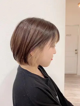 ショート 🌟ショート/シ ョートボブ/岡田🌟のヘアスタイル