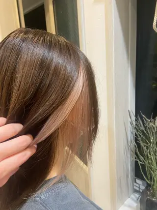 ショート カラー 🪼高評価🪼 💎柴崎の藤咲💎のヘアスタイル