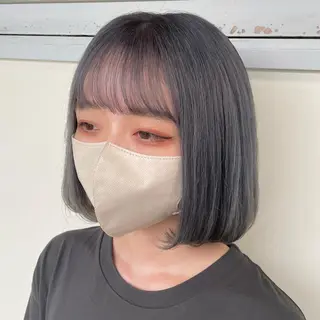 ショート カラー ヘアアレンジ maoブリーチ無し 似合わせカラーのヘアスタイル