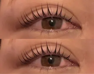 マツエク・マツパ eve🐰束間まつ毛 /透明感カラーのヘアスタイル