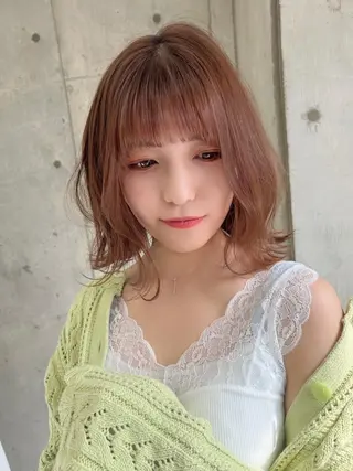 ミディアム MIKU /ボブ/外ハネボブのヘアスタイル