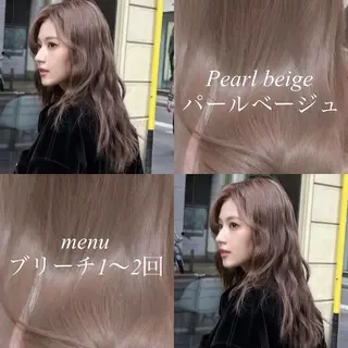 ロング カラー IVE所属・ダブルカラー🤍 髪質改善／原島のヘアスタイル