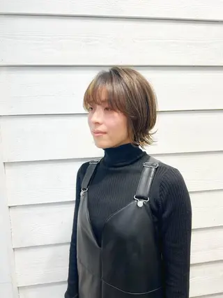 ショート newline銀座所属・👑銀座ショート/ 絶壁補正/金子涼👑のヘアスタイル