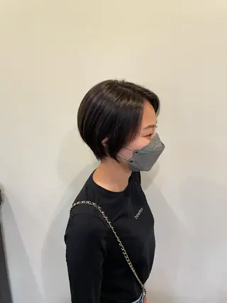 ショート 亀川蓮 Agu hairのヘアスタイル