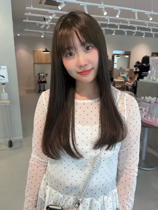 ロング カラー 透明感カラー🫧🌈 似合わせカット✂︎のヘアスタイル