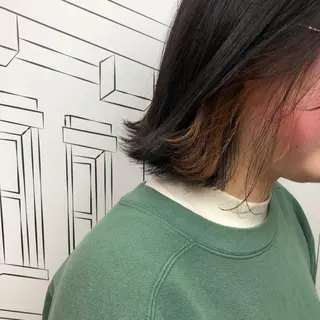 ショート カラー レイヤー,ボブ / 彩未のヘアスタイル