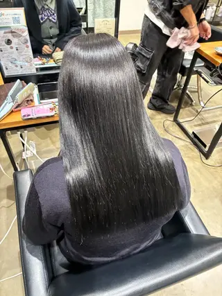 セミロング カラー 中谷 美月のヘアスタイル